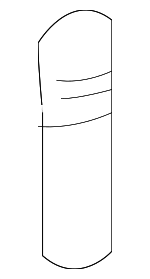 12803383 - Body: Lock Knob for Saab: 9-3, 9-3X Image