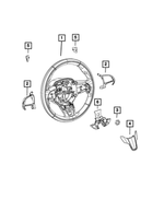5VF04NZ7AA - Steering: Steering Wheel Bezel for Mopar Image