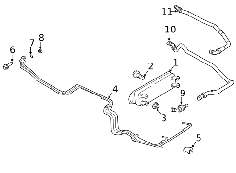 Oil Cooler for 2019 Ford F-350 Super Duty #0