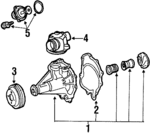1192000015 - Cooling System: Thermostat for Mercedes-Benz Image