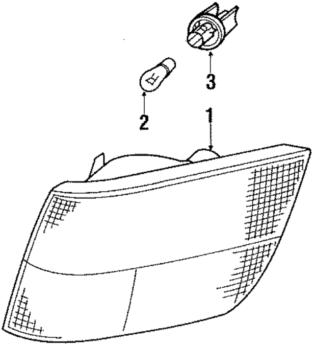 9556986 - Electrical: Bulb Socket for Saab: 900 Image