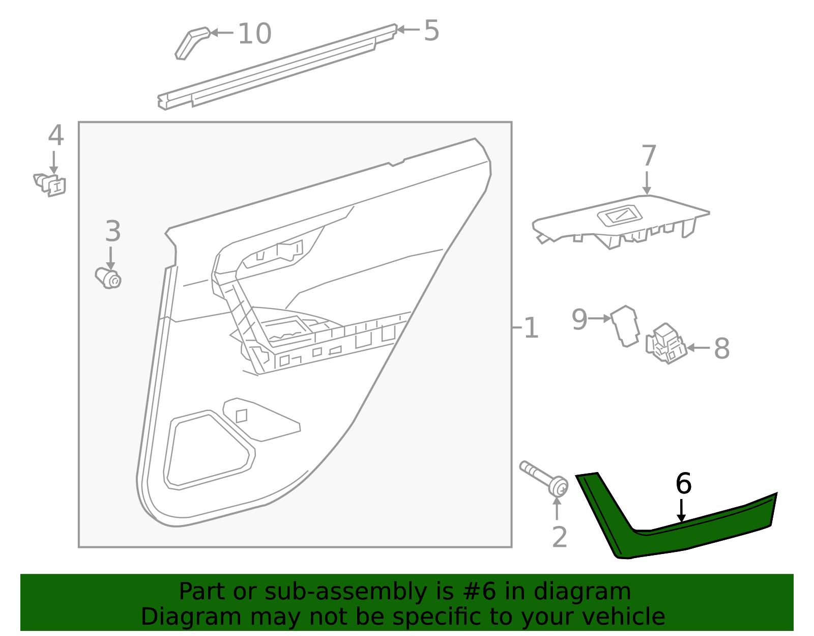 Handle Cover 74646-0R080-C0 | OEM Parts Online