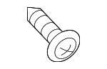 MF453033 - Body: Radio Screw for Mitsubishi: Eclipse, Eclipse Cross, Endeavor, Galant, Lancer, Mirage, Mirage G4, Outlander, Outlander PHEV, Outlander Sport Image