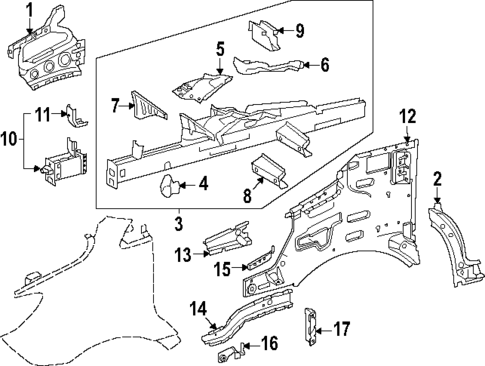 Structural Components & Rails for 2024 Mercedes-Benz eSprinter #0