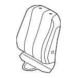 7107408150B0 - Body: Seat Back Cover for Toyota: Sienna Image