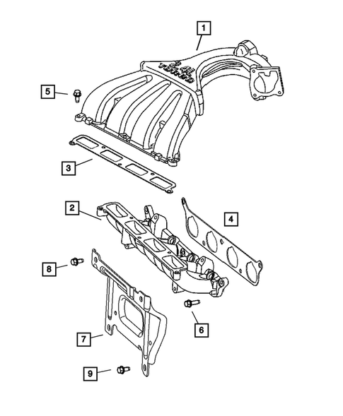 Manifolds for 2006 Chrysler PT Cruiser #1