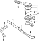 8944388311 - : Duct for Isuzu Image