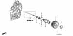 90431PRP000 - Transmission - Automatic: COTTER (17MM) for Honda Image