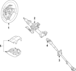 N2436022A02 - Steering: Shroud for Mazda Image