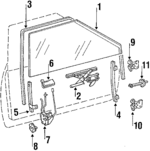 8944326870 - : Run Channel for Isuzu Image