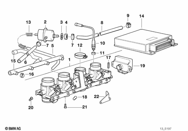 13531460451 - Fuel System: Pressure Regulator -  for BMW-Motorrad Image