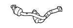 19418941 - Exhaust: Converter &amp; Pipe for GM Image