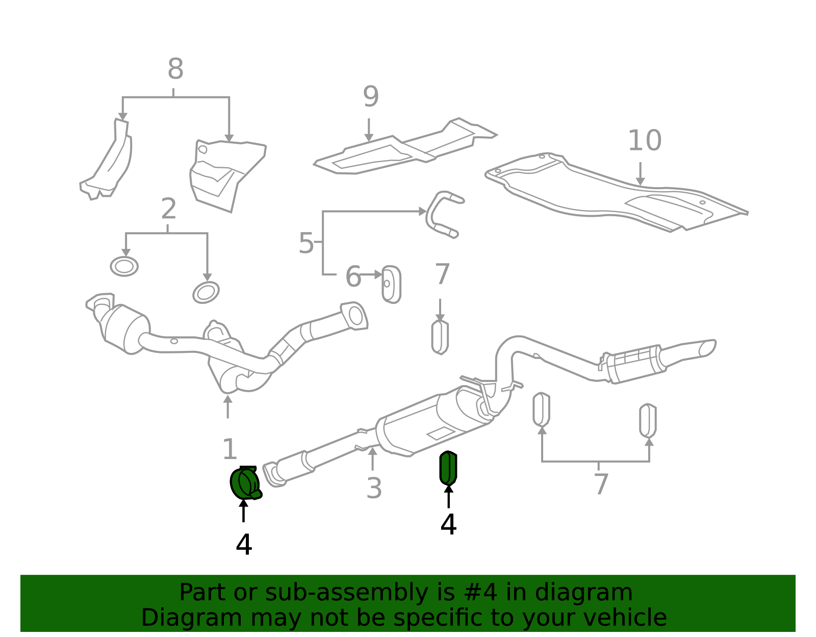 20779889 - High-Quality Exhaust Pipe Clamp for | AutoNation Parts