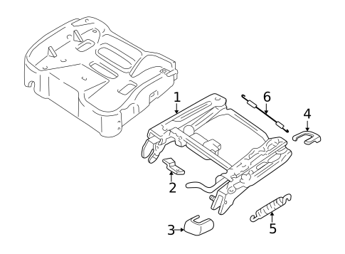 Tracks & Components for 2002 Pontiac Grand Am #2