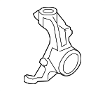31216768996 - : Knuckle for BMW: 325xi, 328i xDrive, 328xi, 330xi, 335i xDrive, 335xi Image