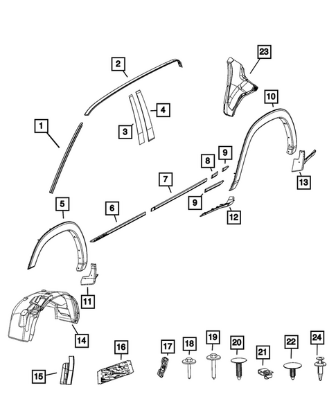 Moldings and Ornamentation for 2025 Ram 3500 #0