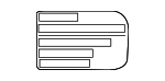 7455920110 - Body: Fuel Label for Lexus: ES350, GX460, IS300, LX470, LX570, RX330, RX350 Image