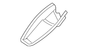 WRSC1 - Body: Motorcraft™ Rain Sensor Lower Cover for Ford Image