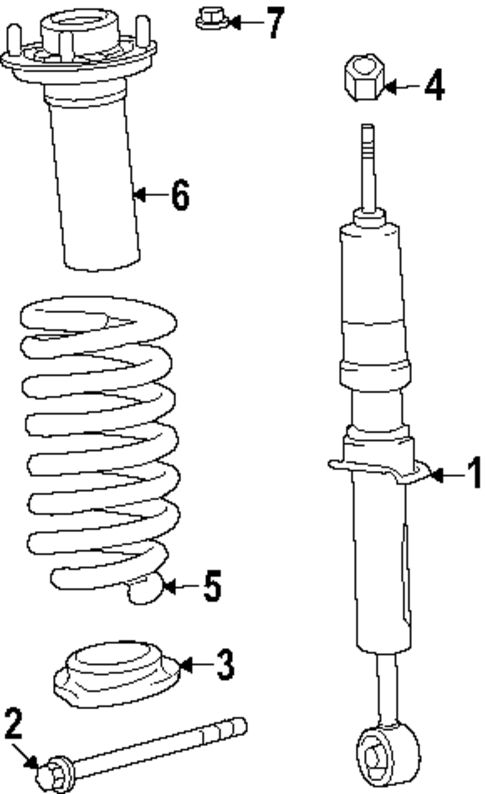 Struts & Components for 2024 Lexus GX550 #0