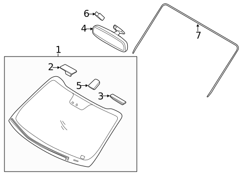 Reveal Moldings for 2012 Kia Sportage #0