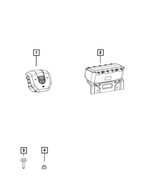 6NL99RN8AC - Restraints: Driver Air Bag for Ram: 2500, 3500 Image
