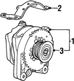 F7OZ10153AA - Electrical: Alternator Mount Bracket for Ford: Mustang | Lincoln: Continental, Mark VIII Image