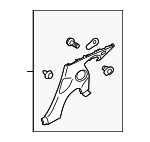 769011EA1A - : 2010-2017 Nissan 370Z - Lower Quarter Trim for Nissan: 370Z Image