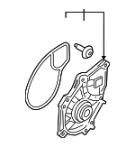 6L121012M - Cooling System: Water Pump for Audi Image