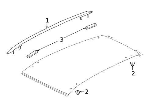 Luggage Carrier for 2019 Volkswagen Golf Alltrack #0