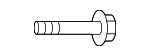 545653K000 - Suspension: Rear Lower Control Arm Bolt for Hyundai Image