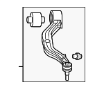 54505B1500 - Suspension: Rear Lower Control Arm for Hyundai Image