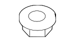 83161006A - Exhaust: Muffler Shield Nut for Suzuki Image