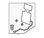 81524TLAA02 - Body: Seat Back Heater for Honda: CR-V Image