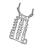 81190TLAA01 - Body: Lumbar Support for Honda: Accord, CR-V, Odyssey Image