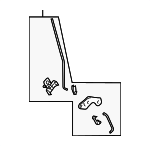 15134741 - Body: Bellcrank for Saab: 9-7x Image