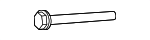 6102184AA - Steering: Power Steering Pump Bolt for Mopar Image