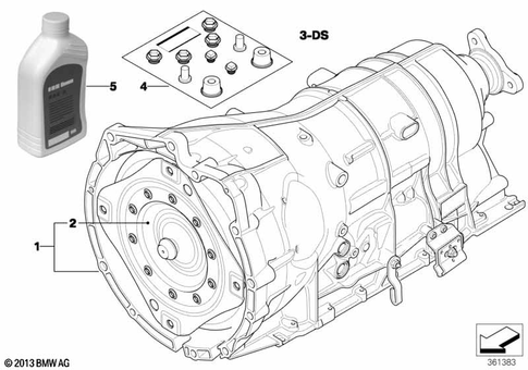 Automatic Transmission for 2009 BMW 335d #0
