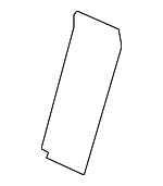 82995SNAA01ZD - : 2006-2008 Honda Civic - Cover Rear Seat Armrest *YR327L* (Pearl Ivory) for Honda: Civic Image