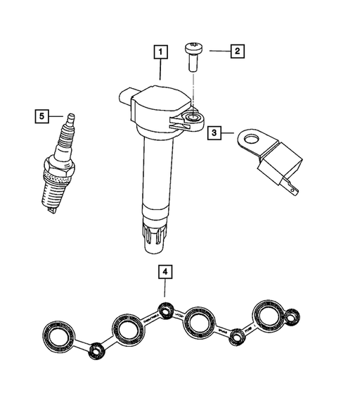 Ignition - Spark Plugs, Cables, Coils, and Glow Plugs for 2010 Dodge Caliber #0