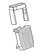 88892977 - HVAC: Evaporator Core for Chevrolet: Trailblazer, Trailblazer EXT | GMC: Envoy, Envoy XL, Envoy XUV Image