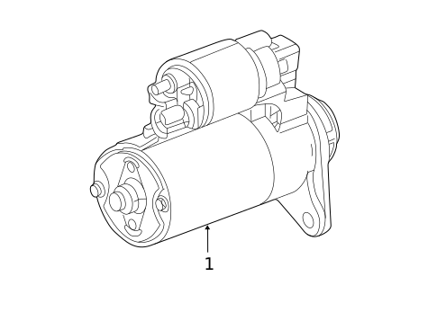 Starter for 2003 Dodge Neon #0