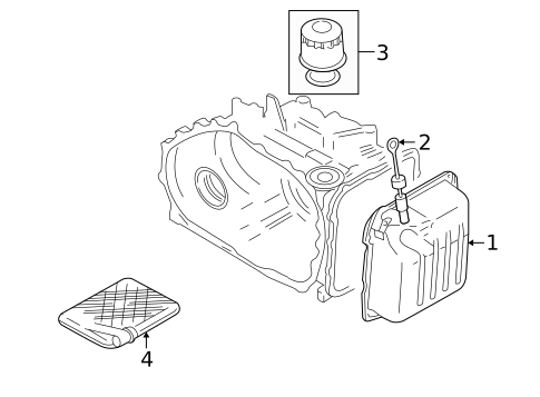Transaxle Parts for 2006 Mitsubishi Outlander #0