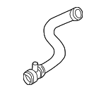11531436408 - Cooling System: Lower Hose for BMW: 323Ci, 323i, 325Ci, 325i, 325xi, 328Ci, 328i, 330Ci, 330i, 330xi Image