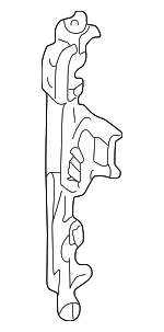 17117530254 - Cooling System: Side Support for BMW: 323Ci, 323i, 325Ci, 325i, 325xi, 328Ci, 328i, 330Ci, 330i, 330xi, M3, X3, Z4 Image