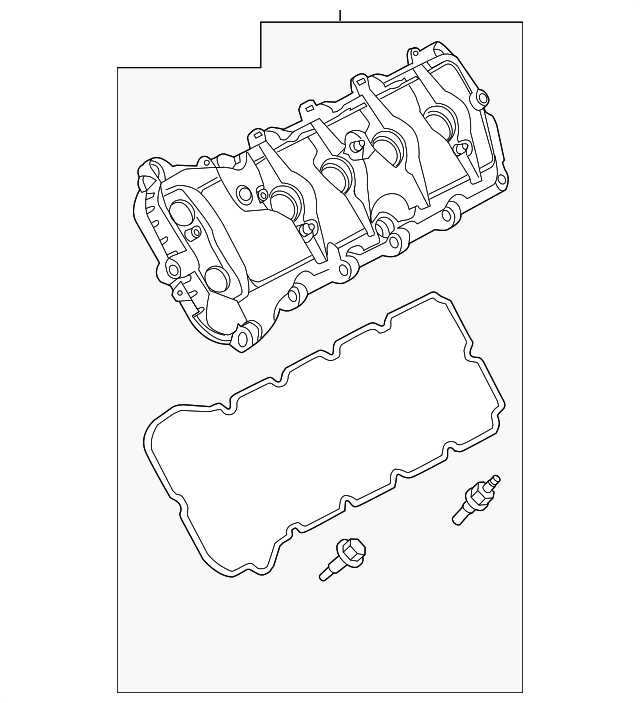 KR3Z-6582-B - Valve Cover 2014-2017 Ford F-150 | Ford Parts Direct
