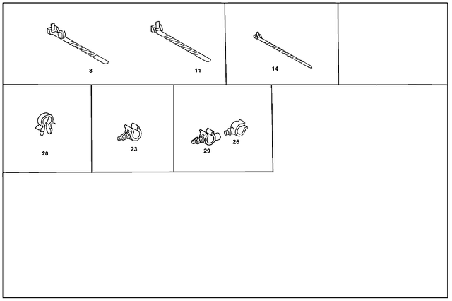 1149970290 - Electrical Equipment and Instruments: Binder for Mercedes-Benz: 190, 190D, 190E, 200, 200D, 220, 220D, 230, 240D, 250C, 250S, 250SE, 260E, 280, 280C, 280CE, 280S, 280SE, 280SEL, 300CE, 300D, 300E, 300SD, 300SE, 300SEL, 300SL, 300TD, 300TE, 350SL, 380SE, 380SEC, 380SEL, 380SL, 380SLC, 400E, 400SE, 400SEL, 450SE, 450SEL, 450SL, 450SLC, 500SEL, 500SL, 560SEC, 560SEL, 560SL, 600SEL, 600SL, S420 Image image