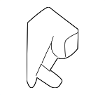 LR116735 - Body: End Cover Nut for Land Rover: Range Rover Image