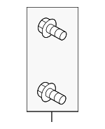 SYG000013 - Brakes: Caliper Mount Mount Bolt for Land Rover: Defender 110, Defender 130, Defender 90, Discovery, LR3, LR4, Range Rover, Range Rover Sport Image