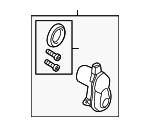 LR102237 - Brakes: Parking Brake Actuator for Land-Rover Image image
