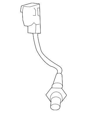 894670C050 - Unclassified: Oxygen Sensor for Toyota: Sequoia, Tundra Image